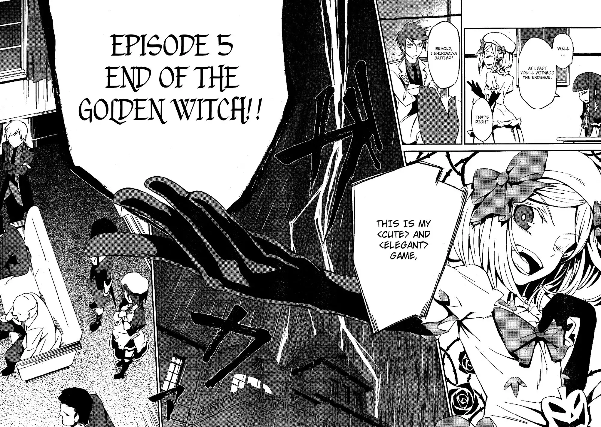 Umineko no Naku Koro ni Chiru Ep 5: End of the Golden Witch Chapter 1 37